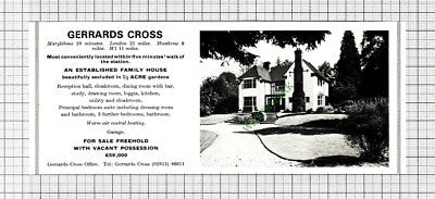 Gerrards Cross House Advert  - 1977 Cutting