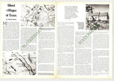 9462) Great Braxted Faulkbourne Wickham Bishops Essex -  1975 Article