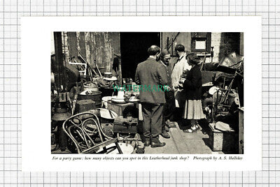 C5656) Leatherhead Junk Shop - 1954 Cutting