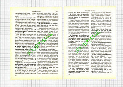 Lech Walesa Interview - 1984 Article