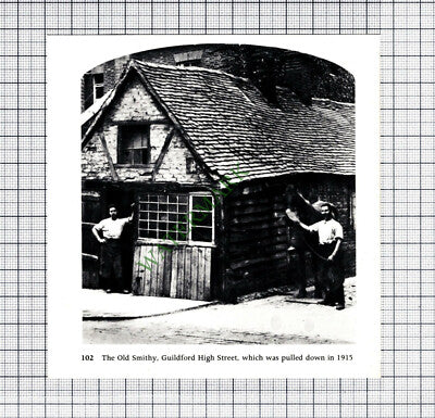 C1486) The Old Smithy Guildford Surrey  - Cutting
