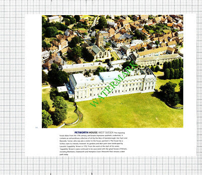 Peterborough Cathedral / Petworth House Sussex -   c.1990s Cutting / Print