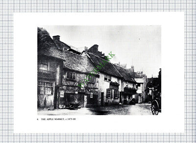 Kingston Upon Thames Apple Market - c.1970s Print