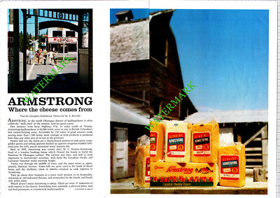 Armstrong Cheese Spallumcheen Canada Henry Hope - 1972 Article