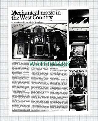 (X526) Paul Corin Pip Liskeard Ronald Leach Thornbury Music - 1980 Article