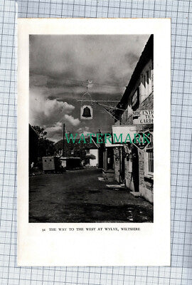 C4494) Wylye Wiltshire c.1939 Clip