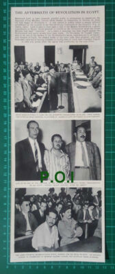 (X304) Mahmoud Latif Youssef Talaat Egypt Assassination Trial - 1954 Clip