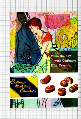 Cadbury's Milk Tray Chocolates Small Advert - 1960 Cutting
