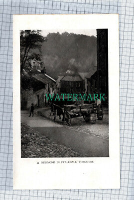 C4505) Bridgnorth Shropshire / Richmond Yorkshire - c.1939 Print