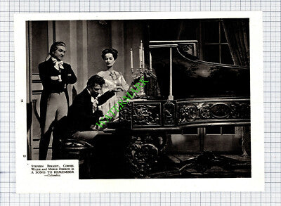 Stephen Bekassy Cornel Wilde Merle Oberon A Song To Remember - 1950s Cutting