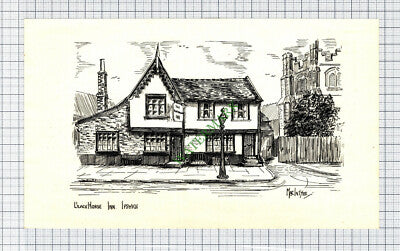 Black Horse Ipswich Suffolk - c.1946 Small Print