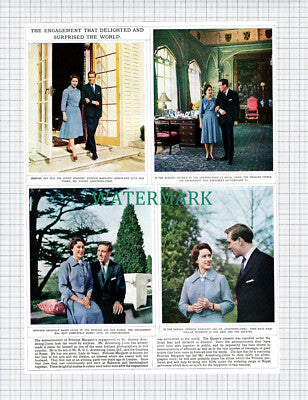 X799) Princess Margaret Engagement Antony Armstrong Jones - 1960 Clip