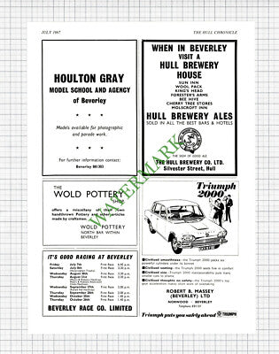 Beverley Yorkshire  - 1967 Article / Adverts
