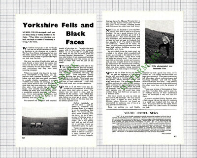 Muriel Willis Yorkshire Dales Walking - 1964 Article / Print