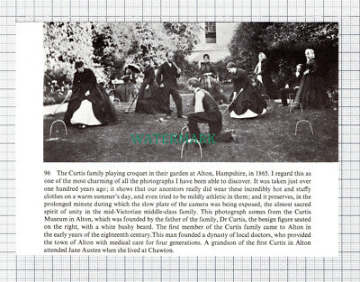C5737) Curtis Family Alton Hampshire - Cutting