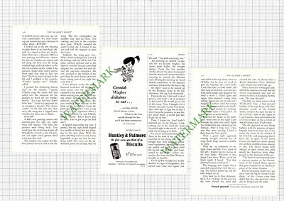 Captain John Roche USAF US Air Force Pilot  - 1957 Small Article