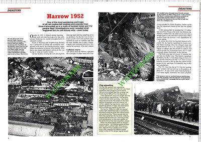 Harrow Train Crash Rail Disaster - c.1990s Article
