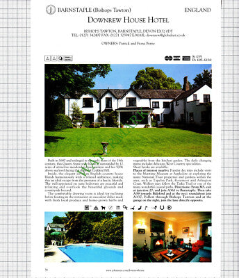 Waren House Hotel Bamburgh Laverack Downrew House Barnstaple Byrne - 2001 Advert