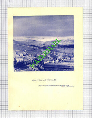 Kettlewell / Valley Gardens Harrogate  - c.1930s Book Print