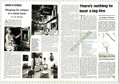 9532) Mrs Jean Flower Finmere Woburn Abbey Antiques Centre - 1975 Article