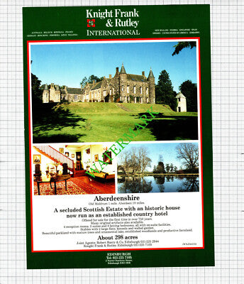 Old Meldrum Aberdeenshire Sale Advert - 1991 Cutting