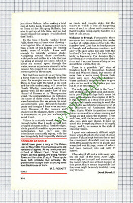 Derek Bowskill - 1987 Article