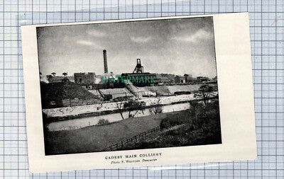 C4702) Cadeby Main Colliery - c.1900 Cutting