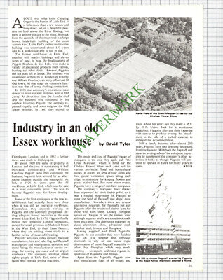 9891) Piggott Brothers  Little End Chipping Ongar Essex Workhouse - 1976 Article