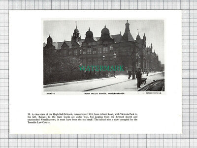C4070) Hugh Bell Bell's School Middlesbrough / Pupils of 1910 Miss Bowman