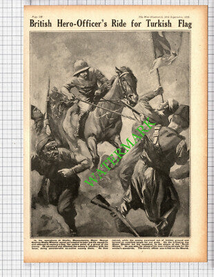 Germans Rebuild Vistula Bridge Major George Godfrey Massy Wheeler -1915 Cutting