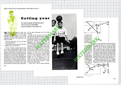 Bryan Douglas Blackburn Football Footballer - 1950's Article