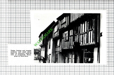 Coggeshall Essex  Houses - 1973 Cutting