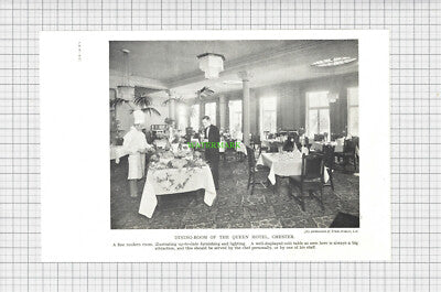 C282) Queen Hotel Chester / Dorset Arms Withyham  - c.1960s Book Print