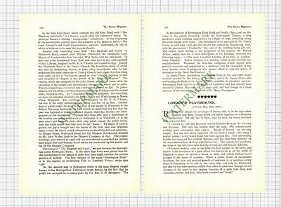9079) St Mary Newington Surrey - 1902 Article
