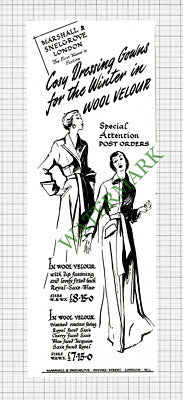 Marshall & Snelgrove London ADVERT - 1950 Cutting