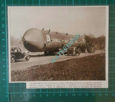 C2648) Kent Oil Refinery Fractionating Column Rochester By Pass - 1953 Clip