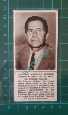 C2669) Mr Edmund Gullion US Ambassador To Congo - 1961 Clip