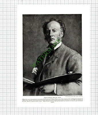 John Everett Millais Artist - c.1920s Cutting/ Print