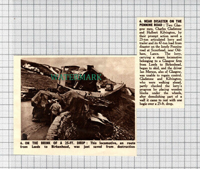 C2888) Charles Gladstone Hulbert Kilvington Ian Merson Glasgow Crash - 1950