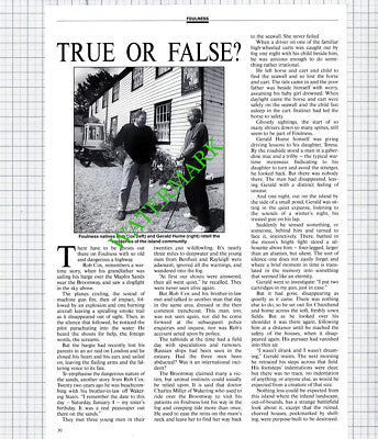 Foulness Island Essex Rob Cox Gerald Hume  -  1992 Article
