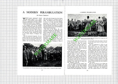 Manor Of Balneth Lewes Sussex Mr Ivor Grantham Roger Bullock - 1955 Article