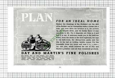 C4691) Day And Martin's Polish Advert - 1948 Cutting