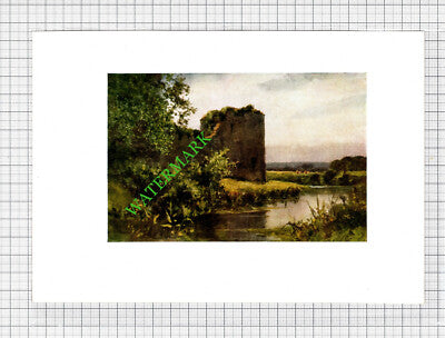 Pevensey Castle Sussex - c.1913 Small Print