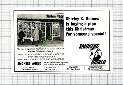 Smokers World Essex Advert - 1971 Cutting