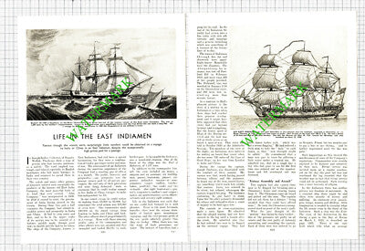 East India Company East Indiaman Ship - 1930s Article