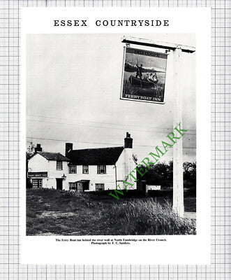9832) The Ferry Boat Inn North Fambridge - 1967 Cutting