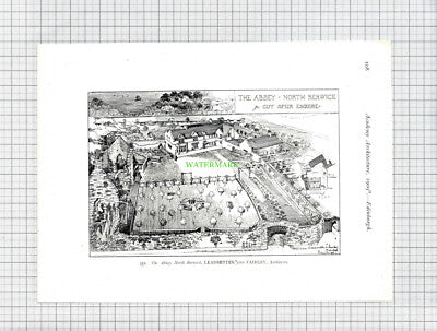 8787) The Abbey North Berwick Guy Speir / Spylaw Park Colinton Horsfield -1909