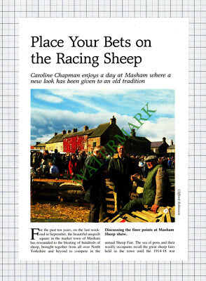 Masham Yorkshire Sheep Fair - 1996 Article