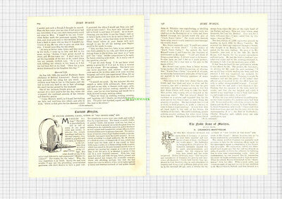 8857) Harriet Beecher Stowe - 1896 Article