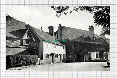 C5524) Leicester Arms   Penshurst Place 1950s Dbl/Sided Print / Cutting